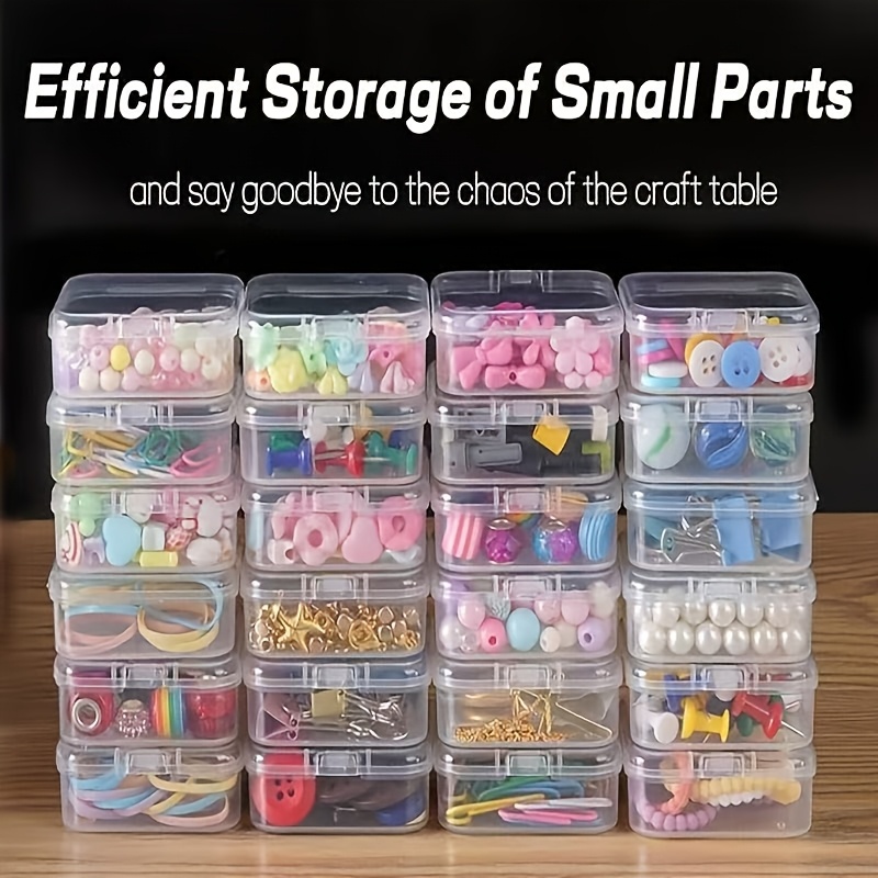 31pcs Plastic Organizer Case for Earring and Bead Storage